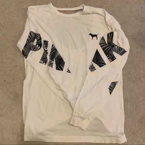 PINK long sleeve tee
